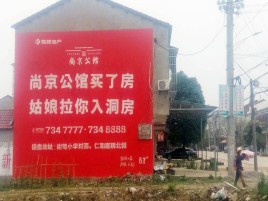 吴起墙体广告在乡镇、农村市场的媒体优势