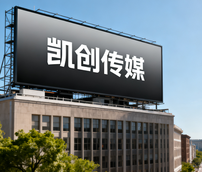 吴起户外广告牌的设计与制作