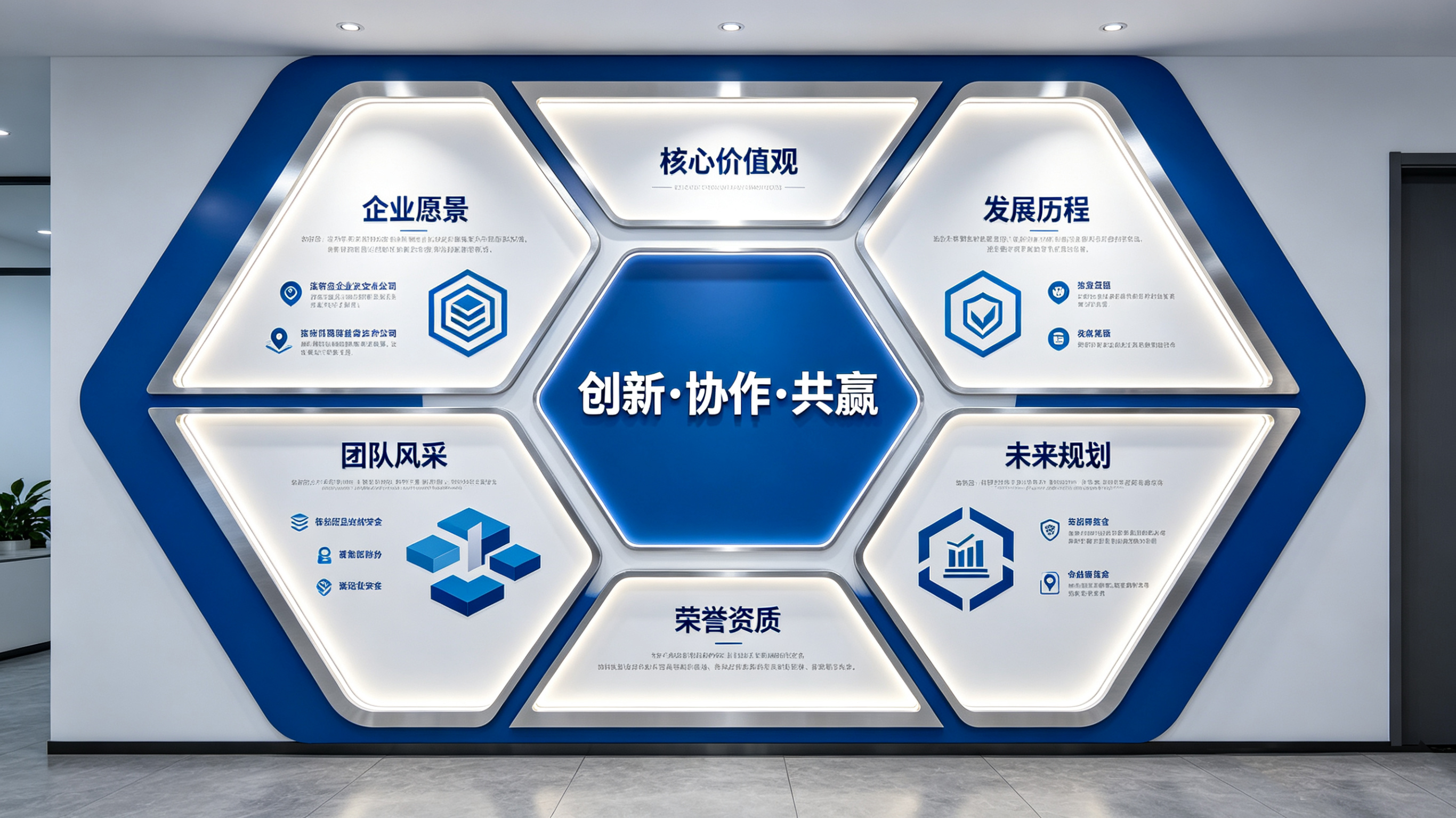吴起企业文化墙六边形避坑指南（新手常犯5个错误）